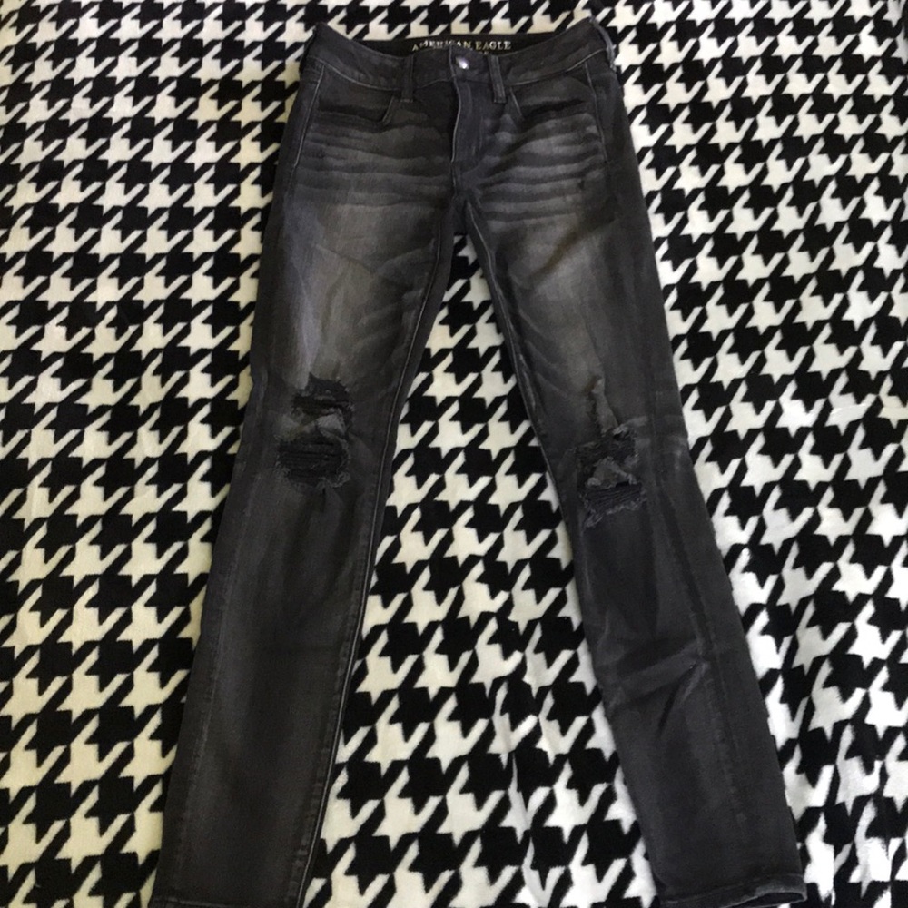 Black American Eagle Jeggings